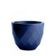 Pot  laqué bleu marine brillant  VASES Vondom