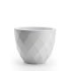 Pot mat blanc VASES Vondom