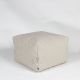 Pouf cube beige chiné SQUARE Celmar