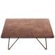 Table plateau HPL Corten BOAVISTA Varaschin