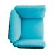 Fauteuil lounge tressé main OBI Varaschin