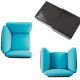 Fauteuil lounge tressé main OBI Varaschin