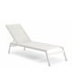 Bain de soleil design batyline blanc VICTOR Varaschin