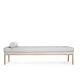 Méridienne tissu gris clair SQUARE DAYBED Bloomingville