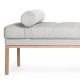 Méridienne tissu gris clair SQUARE DAYBED Bloomingville