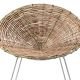 Fauteuil lounge en rotin coloris naturel KUBU Bloomingville
