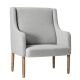 Fauteuil rétro gris REST Bloomingville