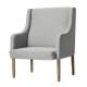 Fauteuil rétro gris REST Bloomingville