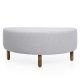 Pouf demi-lune HALF MOON gris Bloomingville