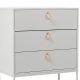 Commode grise 3 tiroirs CUTE CHEST Bloomingville