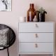 Commode grise 3 tiroirs CUTE CHEST Bloomingville