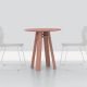 Table ronde en bois teinté rose pastel BONDT CAFE Zeitraum