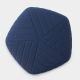 Pouf design FIVE bleu foncé Remix 773 Muuto