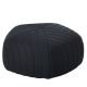 Pouf design FIVE gris foncé Remix 183 Muuto