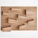 Rangement mural design en bois INPUT Woud