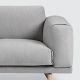 Canapé 3 places gris clair Vancouver 14 REST Muuto