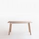 Table extensible finition chêne super mat TRANSALPINA Punt, rallonge sous le plateau