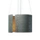 Suspension eco-design coloris gris @LUCE Small Staygreen