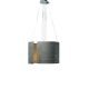 Suspension eco-design coloris gris @LUCE Medium Staygreen