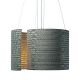 Suspension eco-design coloris gris @LUCE Medium Staygreen