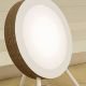 Lampe de sol éco-design en carton cannelé finition coloris kraft naturel MOVIE Staygreen