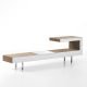 Banc meuble TV eco-design VICTOR Staygreen, coloris kraft naturel