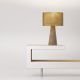 Banc meuble TV eco-design VICTOR Staygreen, coloris kraft naturel