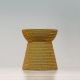 Tabouret table d'appoint éco-design CORK Staygreen, coloris or