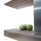 Détail facade acier de l'étagère éco-design TREE Staygreen coloris kraft naturel