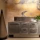 Vase audio XXL JARRES MUSIC Staygreen, hauteur 151 cm, coloris naturel, verre Murano noir