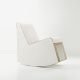 Fauteuil rocking chair éco-design SWING Staygreen, couleur kraft naturel