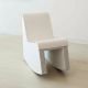 Fauteuil rocking chair éco-design SWING Staygreen, couleur blanc