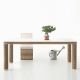 Table rectangulaire éco-design POLE Staygreen, coloris kraft naturel