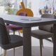 Table rectangulaire éco-design POLE Staygreen, coloris gris