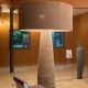 Lampe de sol géante éco-design MARILYN Staygreen, coloris kraft naturel
