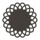 Tapis vinyle tissé ROSE Dickson-Constant, coloris Charbon U 526 