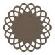 Tapis vinyle tissé ROSE Dickson-Constant, coloris Cacao U 519