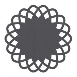 Tapis rond indoor outdoor ROSE Dickson