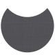 Tapis indoor & outdoor en vinyle tissé MOON Dickson-Constant, coloris Carbon U517