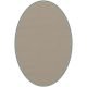 Tapis ovale ELLIPSE à galon Dickson, coloris Sable U 522, galon minéral 9514