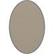 Tapis ovale ELLIPSE à galon Dickson, coloris Sable U 522, galon marine 5412