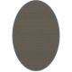 Tapis ovale ELLIPSE à galon Dickson, coloris Pierre U 523, galon minéral 9514