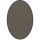 Tapis ovale ELLIPSE à galon Dickson, coloris Pierre U 523, galon marine 5412