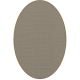 Tapis ovale ELLIPSE à galon Dickson, coloris Coquille U 525, galon chanvre 9647 