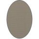 Tapis ovale ELLIPSE à galon Dickson, coloris Coquille U 525, galon flanelle 5137