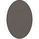 Tapis ovale ELLIPSE à galon Dickson, coloris Perspective U 527, galon noir 5012