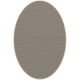 Tapis ovale ELLIPSE à galon Dickson, coloris Variation U 529, galon beige antique 9633