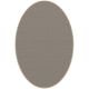 Tapis ovale ELLIPSE à galon Dickson, coloris Variation U 529, galon beige antique 9633