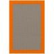 Tapis in & out gansé RECTANGLE L Dickson, coloris Coquille U 525, ganse Tuscany 5417