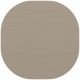 Tapis indoor outdoor en vinyle MARSHMALLOW Dickson, coloris Sable U 522